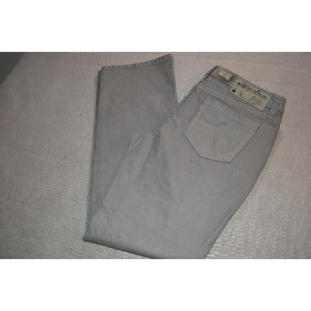 40690 Converse Jeans One Star Straight Fit Waxed Gray Size 10 Womens NEW